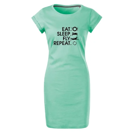 Eat sleep fly repeat