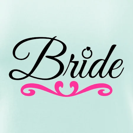 Nápis bride s prstenem