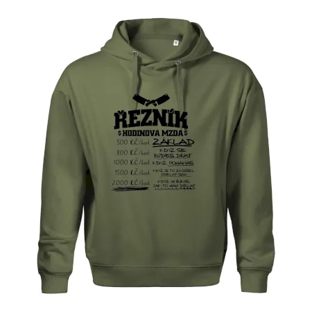 Hodinová mzda řezník