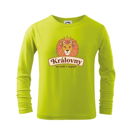Královny se rodí v srpnu  - barevný lev