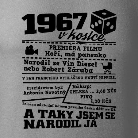 1967 v kostce