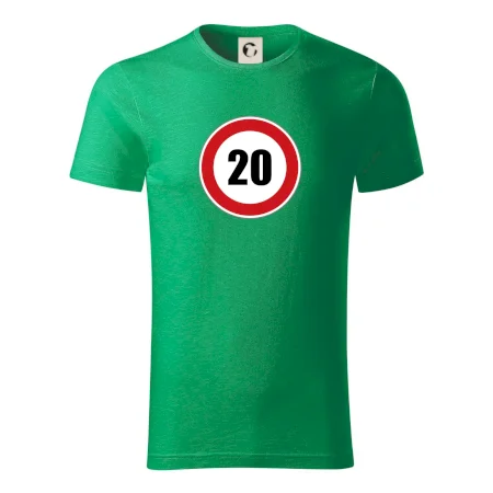 Dopravní značka - omezení rychlosti 20
