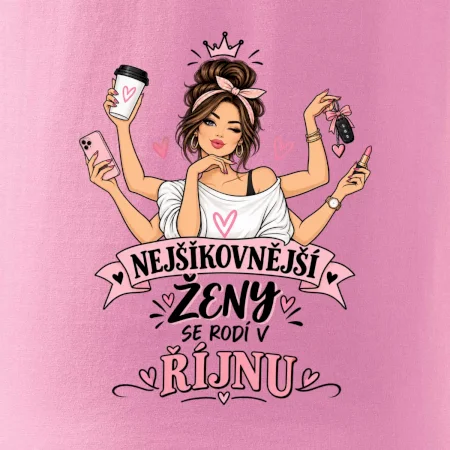 Nejšikovnější ženy se rodí v říjnu