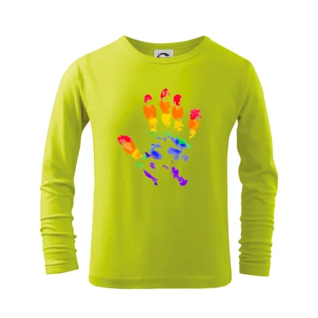 LGBT hand print