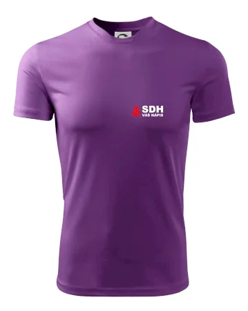 SDH nápis (oheň, název sboru - vlastní nápis)
