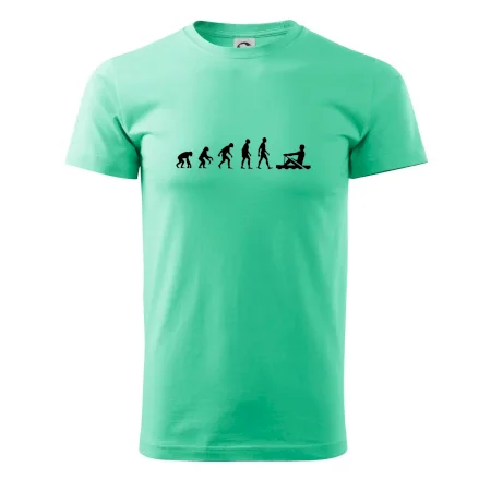 Evoluce veslování 1 človek