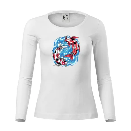 Yin & Yang Koi kapr - červený