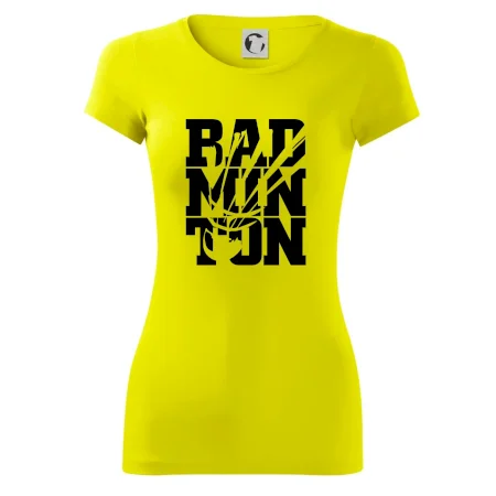Badminton nápis