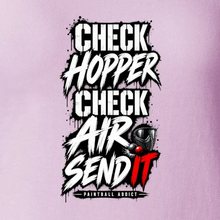 Kontrola zásobníku check hopper air paintball