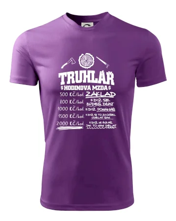 Hodinová mzda truhlář