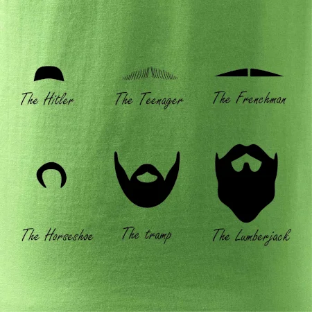 Types of men - Mustache - knírek