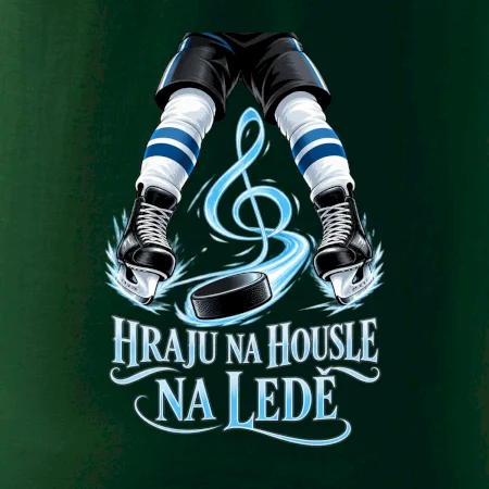 Hokejové housle na ledě