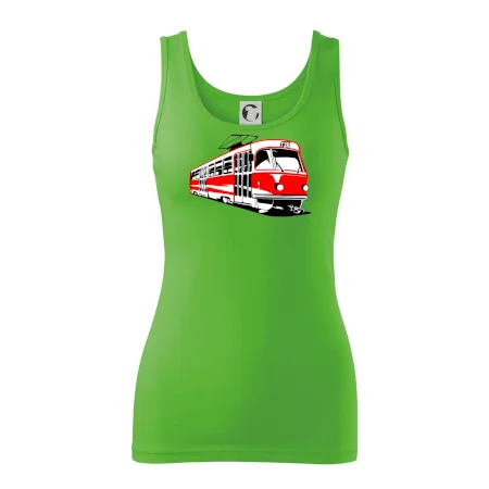 Tramvaj T3R barevná