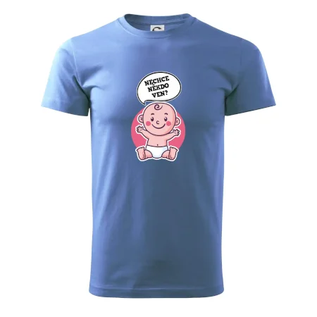 Nechce někdo ven - Triko pro porodní asistentku