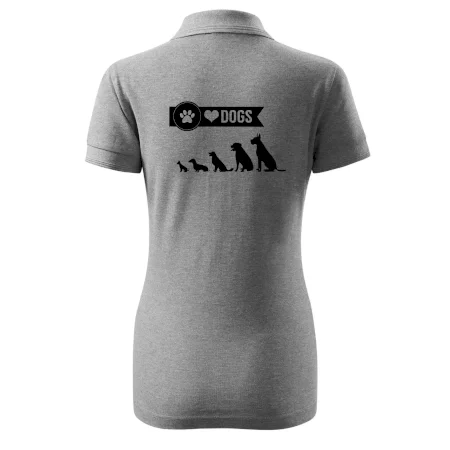 I love dogs - tlapka