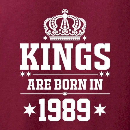 Kings are born in 1989