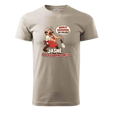 Svíčková do guláše a lanýže do kaše