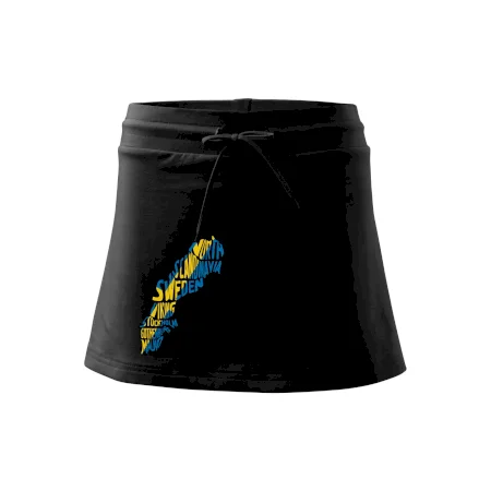 Mapy - názvy měst - Švédsko