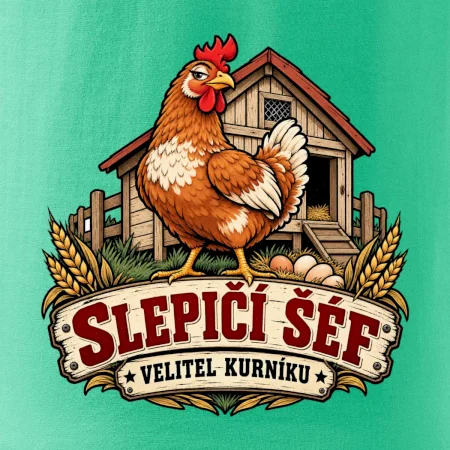 Slepičí šéf velitel kurníku
