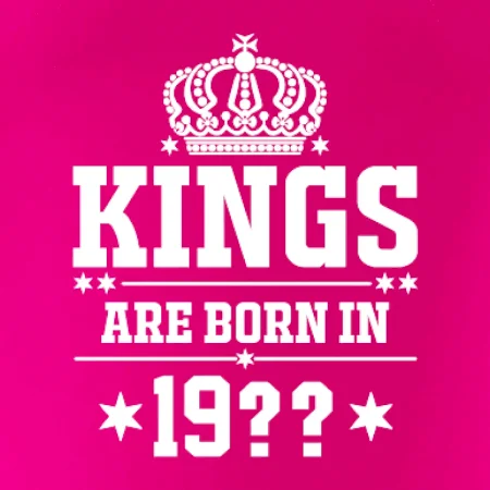 Kings are born in vlastní ročník