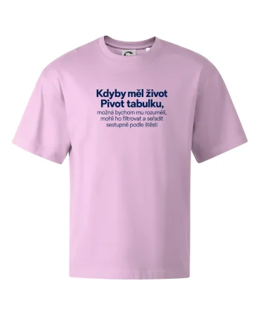 Kdyby měl život pivot tabulku