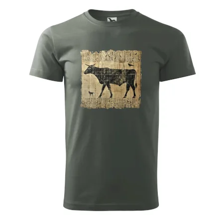 Egyptské hieroglyfy kráva