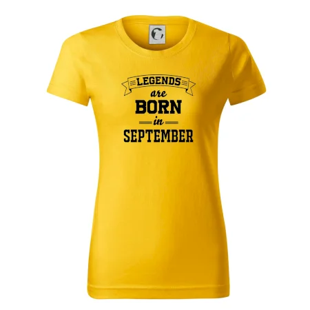Legends are born in September