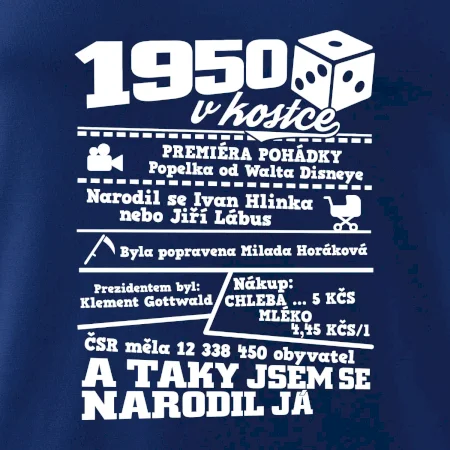 1950 v kostce