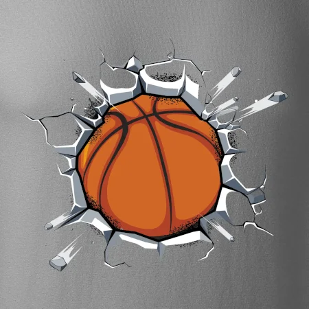 Basketbal míč v triku
