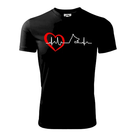 Německý ovčák ekg