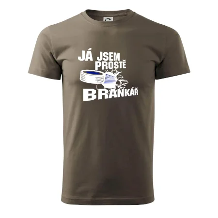 Ja jsem prostě brankář hokej