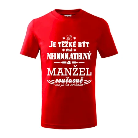 Je těžké být tak neodolatelný - manžel