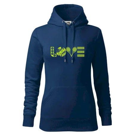 Tenis love nápis