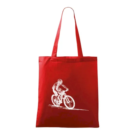 MTB kreslený cyklista
