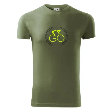 GO cyklista (fluo potisk)