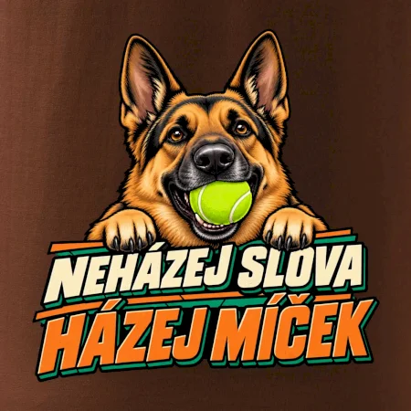 Neházej slova házej míček - vlčák