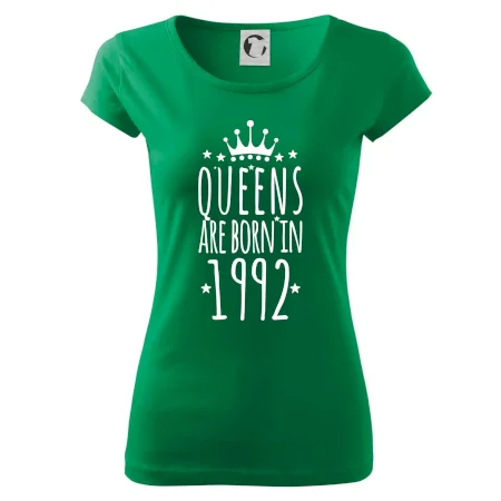 Queens are born in 1992