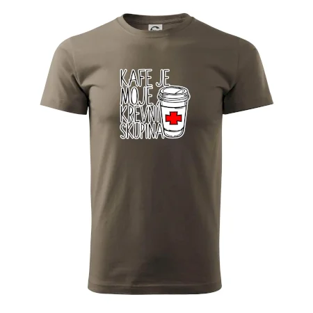 Kafe je moje krevní skupina
