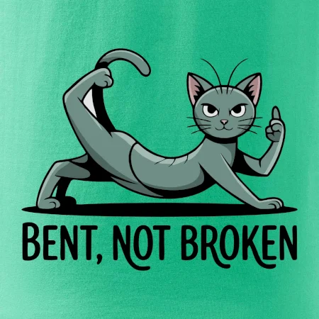 Bent, not broken zelená kočka
