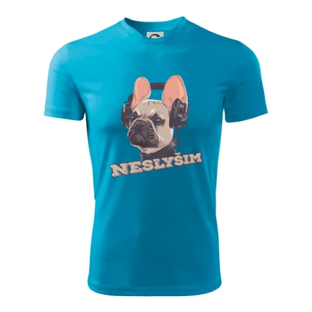 Francouzský buldoček neslyším