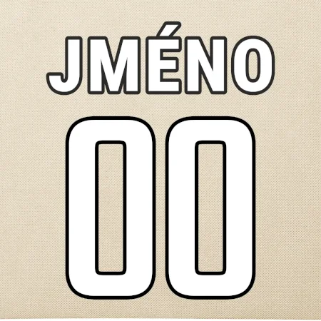 Florbalový  dres - vlastní jméno a číslo