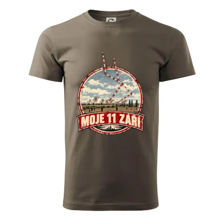 Liblice B bortící se věže moje 11 září retro odznak