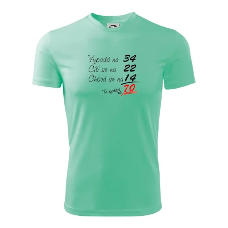 Vypadá, cítí se, chová se - 70 let