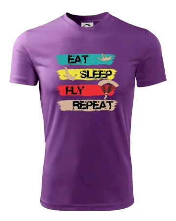 Eat Sleep Fly Repeat Paragliding