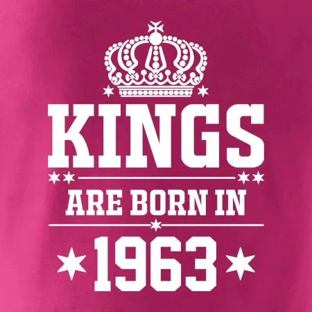 Kings are born in 1963