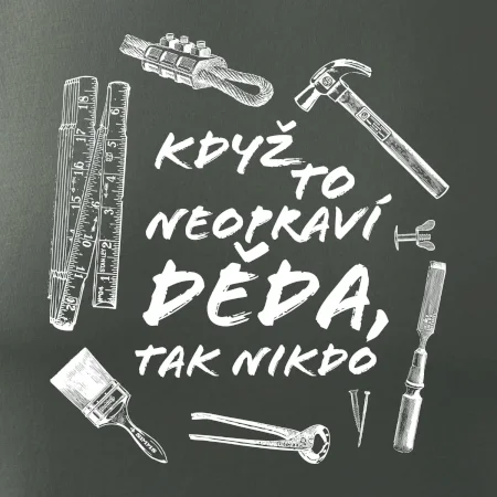 Když to neopraví děda, tak nikdo černobílé