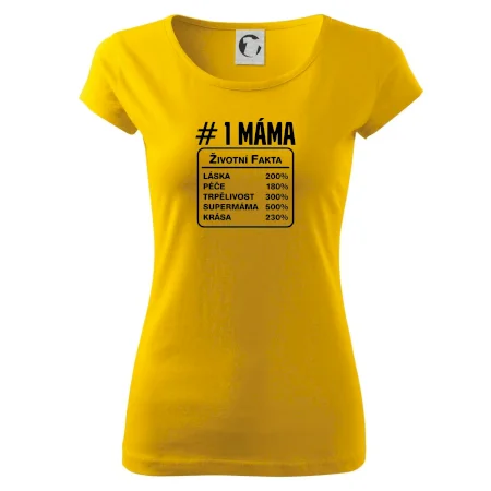 Životní fakta - máma