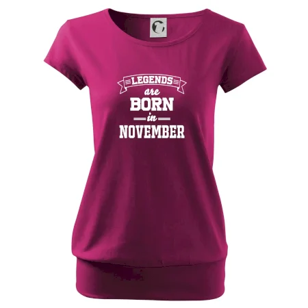 Legends are born in November