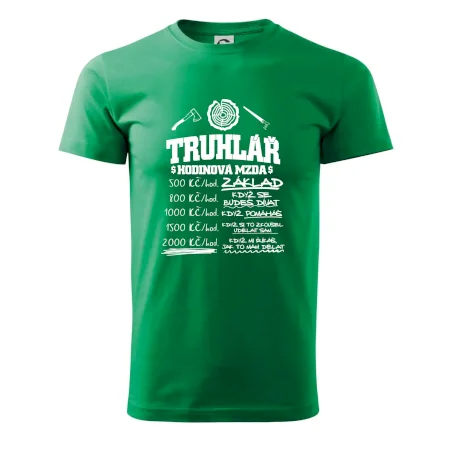 Hodinová mzda truhlář