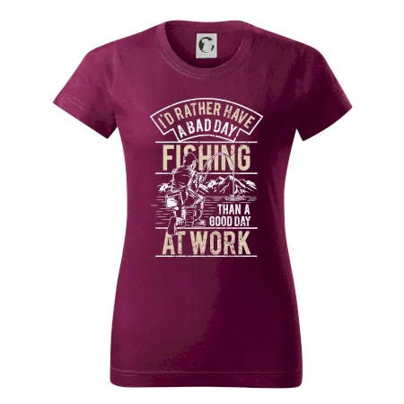 Fishing at work